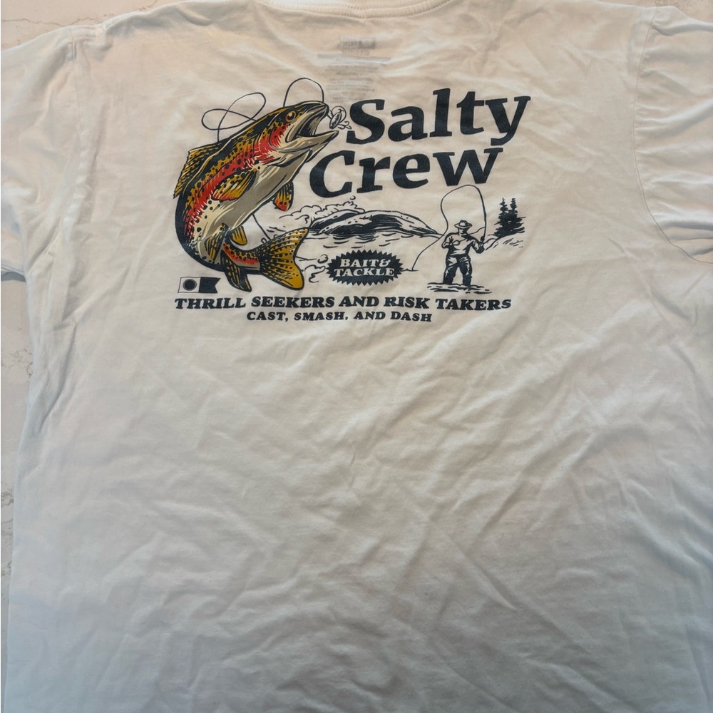 Salty Crew White Adventure Graphic Tee